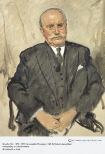 Sir John Weir by Sir Herbert James Gunn ca 1945